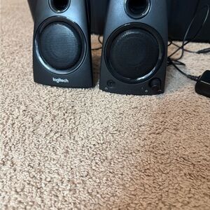 Logitech Black Stereo Speakers